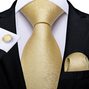DBG VIP Design Collection Men's Fashion Golden Yellow & Red Light House Abstract 100% Premium Quality Silk Ties - Divine Inspiration Styles