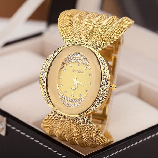 Gold Rich B*tch Women\'s Elegant Watch 2025 Rhinestone Elegant Ladies Watches Diamond Women Luxury  main image 4