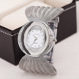 BAOHE Women's Fine Fashion Premium Quality Luxury Style Gold Tone Bracelet Watch - Divine Inspiration Styles