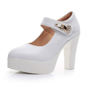 GABRIELLA Design Women's Stylish Elegant Fashion Rhinestone Pumps Dress Shoes - Divine Inspiration Styles