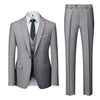 BRADLEY SUITS Men's Fashion Formal Business & Special Events Wear 3-PCS (Jacket + Pants + Vest) Suit Set - Divine Inspiration Styles