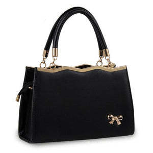 YGP-ELEGANT Design Collection Women's Fine Fashion Luxury Designer Leather Blue Handbag - Divine Inspiration Styles