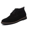 NPZ Men's Genuine Suede Leather Boot Dress Shoes - Divine Inspiration Styles