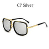 DPZ Men's & Women's Retro Style Fine Fashion Square Luxury Sunglasses - Divine Inspiration Styles