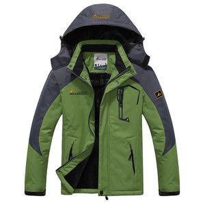 UNCO & BOROR Men's Sports Fashion Black Coat Jacket Premium Quality Windproof Hooded Thick Winter Parka Coat Jacket - Divine Inspiration Styles