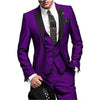 GMSUITS Men's Fashion Formal 3 Piece Tuxedo (Jacket + Pants + Vest) Olive Green Suit Set - Divine Inspiration Styles