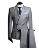 SZSUITS Men's Fashion Suit Sets With Pants Italian Tuxedo Polished Velvet Lapel Blazer Suit Set - Divine Inspiration Styles