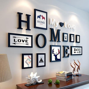 CGB Home Collection Multi-Function Premium Quality Home Design Wedding, Love & Family Photo Frame Set - Divine Inspiration Styles
