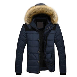 AMANI Design Men's Sports Fashion Premium Quality Thick Parka Hooded Winter Jacket - Divine Inspiration Styles