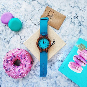 BOBO BIRD Men's & Women's Luxury Style Fashion Genuine Leather Strap Wooden Watch - Divine Inspiration Styles
