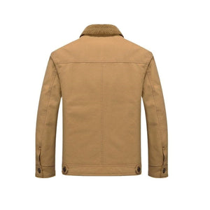 BOLU Design Men's Fashion Premium Quality Classic Design Denim Plush Coat Jacket - Divine Inspiration Styles