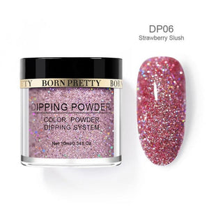 BORN PRETTY Women's Fashion Holographic Dip Nail Powder Gradient Dipping Glitter for Nails - Divine Inspiration Styles