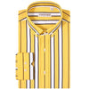 CAIZIYIJIA Men's Classic Trendy Fashion Casual Long Sleeves Stripes Dress Shirt - Divine Inspiration Styles