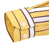 CAIZIYIJIA Men's Classic Trendy Fashion Casual Long Sleeves Stripes Dress Shirt - Divine Inspiration Styles