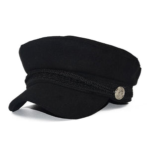 CARMELLA Men's & Women's Trendy Fashion Cadet Stylish Military Hat