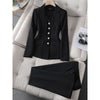 CAROLINE Design Collection Women's Elegant Stylish Fashion Office Blazer Jacket & Pants Suit Set - Divine Inspiration Styles