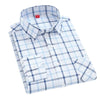 CHEDRA Design Men's Trendy Fashion Plaid Style Casual Business Dress Shirt - Divine Inspiration Styles