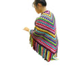CQL Women's Elegant Fashion Multicolor Handmade Crochet Poncho Scarf - Divine Inspiration Styles