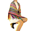 CQL Women's Elegant Fashion Multicolor Handmade Crochet Poncho Scarf - Divine Inspiration Styles