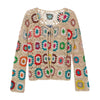 CQM Design Women's Elegant Retro Fashion Crochet Woven Sweater Jacket - Divine Inspiration Styles