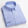 DAVY Men's Fashion Premium Quality Long Sleeves 100% Cotton Dress Shirt - Divine Inspiration Styles