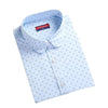 DIOUFOND Women's Fashion Premium Quality Long Sleeves Elegant Polka Dots Dress Shirt - Divine Inspiration Styles