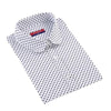 DIOUFOND Women's Fashion Premium Quality Long Sleeves Elegant Polka Dots Dress Shirt - Divine Inspiration Styles