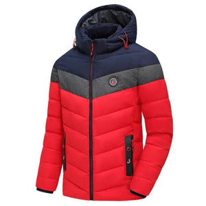 DJ Brand Men's Sports Fashion Premium Quality Thick Hooded Parka Coat Jacket - Divine Inspiration Styles