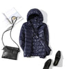 GODLIKE Women's Pure Color Trendy Autumn Winter Spring Fashion Ultralight Parka Jacket - Divine Inspiration Styles