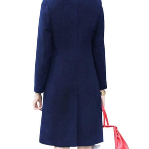 ELVP Women's Fine Fashion Elegant Luxury Style Wool Coat - Divine Inspiration Styles