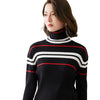 EMG Women's Fine Fashion Autumn Winter Stylish Stripes Designer Sweater - Divine Inspiration Styles
