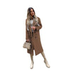 GLORIA Design Women's Fine Fashion Elegant Design Long Wool Coat Jacket - Divine Inspiration Styles