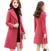 GLORIA Design Women's Fine Fashion Elegant Luxury Style Designer Wool Coat - Divine Inspiration Styles