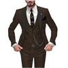 GMSUITS Men's Fashion Formal 3-PCS Tuxedo (Jacket + Pants + Vest) Suit Set - Divine Inspiration Styles