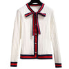 GRACE Design Women's Elegant Fashion Knitted Cable Cardigan Sweater Jacket - Divine Inspiration Styles