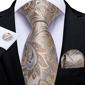 DBG VIP Design Collection Men's Fashion Luxury Purple Red Blue 100% Premium Quality Silk Tie Set - Divine Inspiration Styles