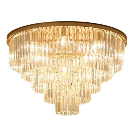 JMXI Modern Luxury Art Design LED Crystal Chandelier Lamp for Home or Office Lighting & Decorations - Divine Inspiration Styles