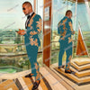 KINGSTON SUITS Men's Fashion Formal 2-Piece Tuxedo (Jacket + Pants) White Suit Set
