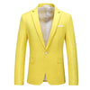 CGSUITS Men's Fashion Luxury Style Solid Color Design Premium Quality Sky Blue Blazer Suit Jacket