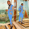 KINGSTON SUITS Men's Fashion Formal 2-Piece Tuxedo (Jacket + Pants) White Suit Set
