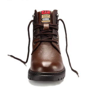 BRJING Men's Fashion Genuine Leather Premium Top Quality Boot Shoes - Divine Inspiration Styles