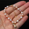 YOUNOBLE Women's Fashion Pineapple Design Stylish Statement Genuine Beaded Pearl Bracelet - Divine Inspiration Styles