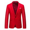 CGSUITS Men's Fashion Luxury Style Solid Color Design Premium Quality Sky Blue Blazer Suit Jacket