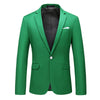 CGSUITS Men's Fashion Luxury Style Solid Color Design Premium Quality Sky Blue Blazer Suit Jacket