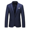 CGSUITS Men's Fashion Luxury Style Solid Color Design Premium Quality Sky Blue Blazer Suit Jacket