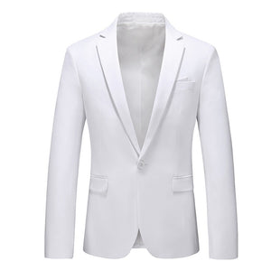 CGSUITS Men's Fashion Luxury Style Solid Color Design Premium Quality Sky Blue Blazer Suit Jacket