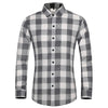 BWG Men's Fashion Classic Trendy Business Casual Long Sleeves Plaid Dress Shirt