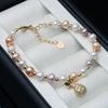 YOUNOBLE Women's Fashion Pineapple Design Stylish Statement Genuine Beaded Pearl Bracelet - Divine Inspiration Styles