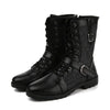 MEBS Men's Fashion Stylish Designer Leather Lace-Up Ankle Boots Work Dress Shoes - Divine Inspiration Styles