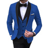 BRADLEY VIP SUITS Men's Fashion Formal 3 Piece Tuxedo (Jacket + Pants + Vest) Beige Suit Set - Divine Inspiration Styles